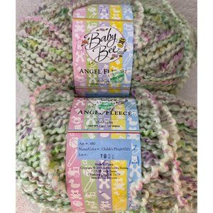 2 Skeins Baby Bee Angel Fleece Childs Play 2011 5 oz. NEW